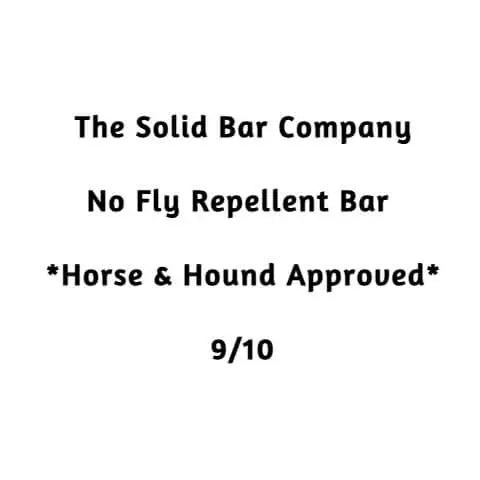 Equine No Fly Approval — Natural Horse Fly Repellent Bar - The Solid Bar Company