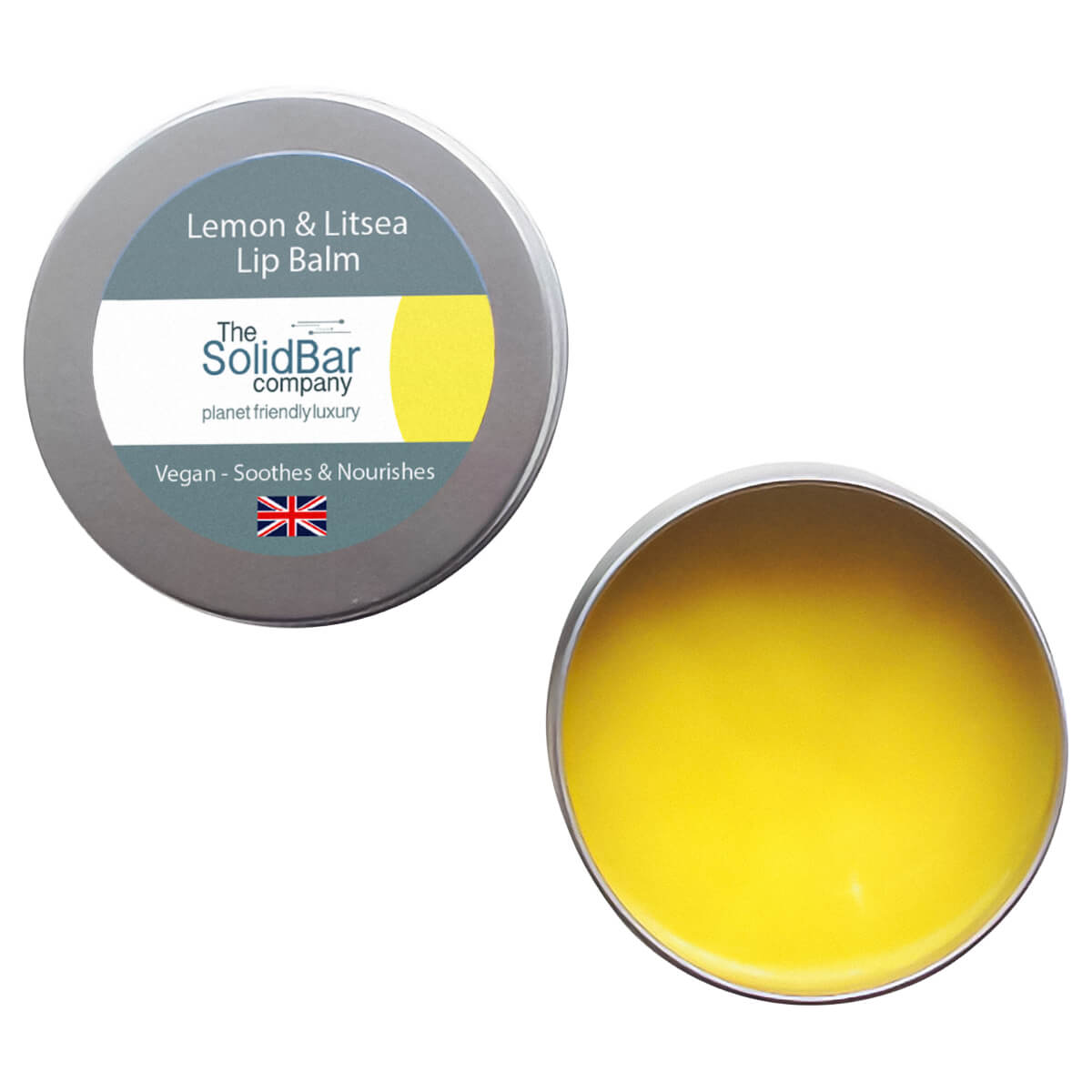 Lemon Litsea Lip Balm and tin