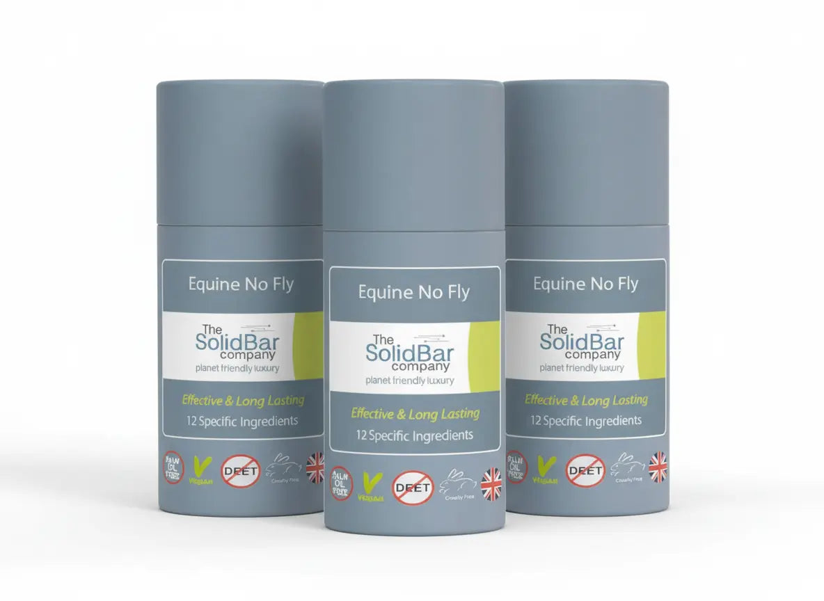 Equine No Fly - Bundle of Three — Natural Horse Fly Repellent Bar - The Solid Bar Company