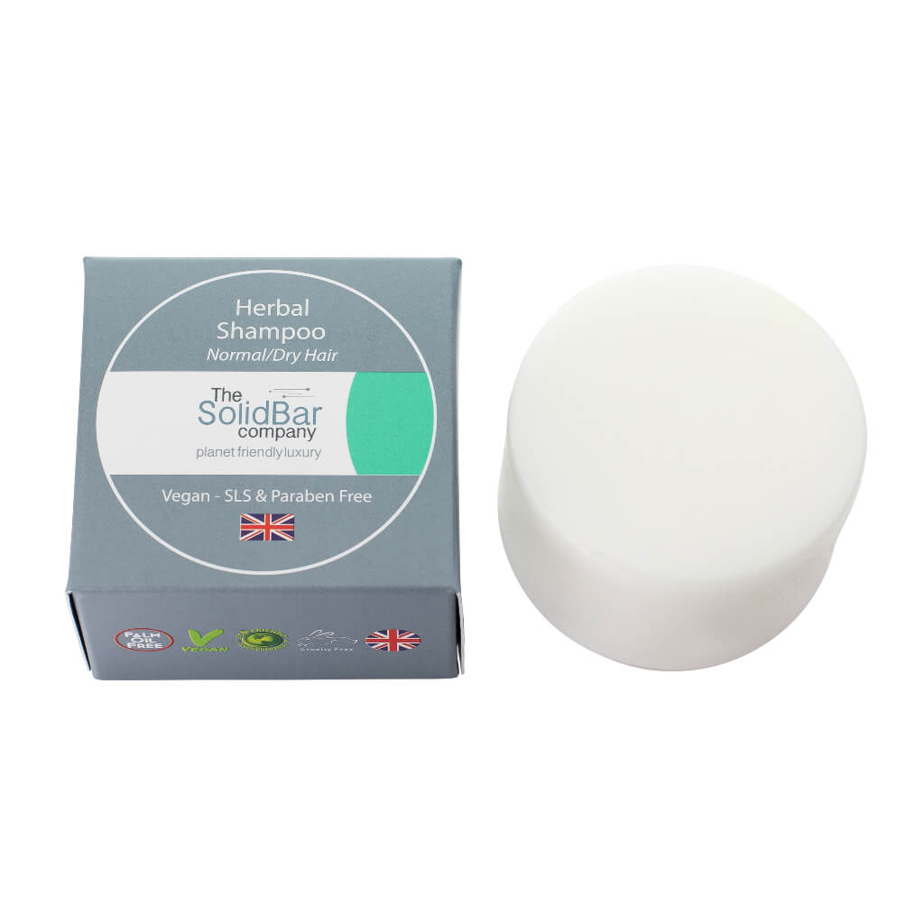 Luxury Herbal Normal dry shampoo in a box