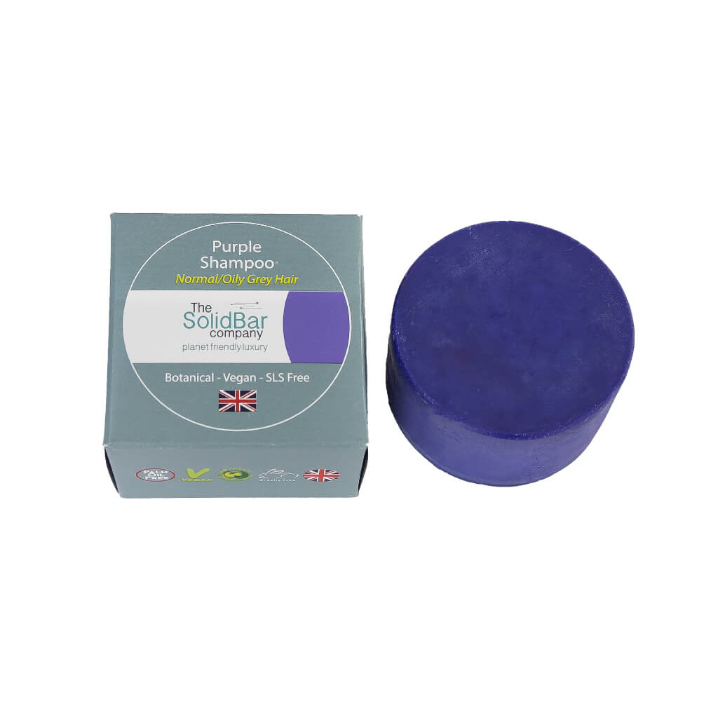 The best purple shampoo bar in the UK for normal/oily hair