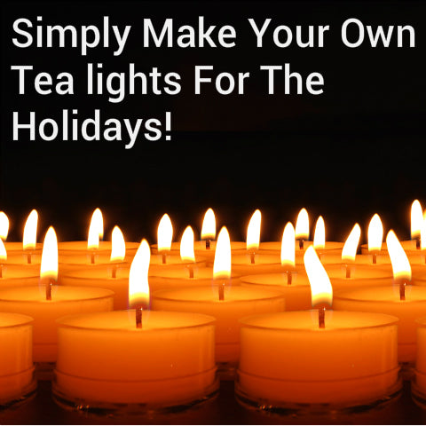 Make Your Own Tea Lights For The Holidays