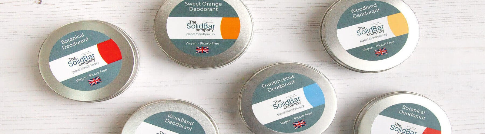 Natural Probiotic Deodorants | The Solid Bar Company UK - The Solid Bar Company