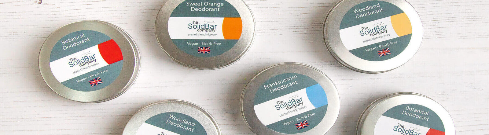 Natural Probiotic Deodorants | The Solid Bar Company UK