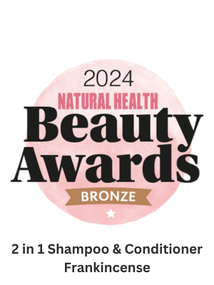 Natural Health & Beauty Bronze Award 2024 — The Solid Bar Company shampoo bar