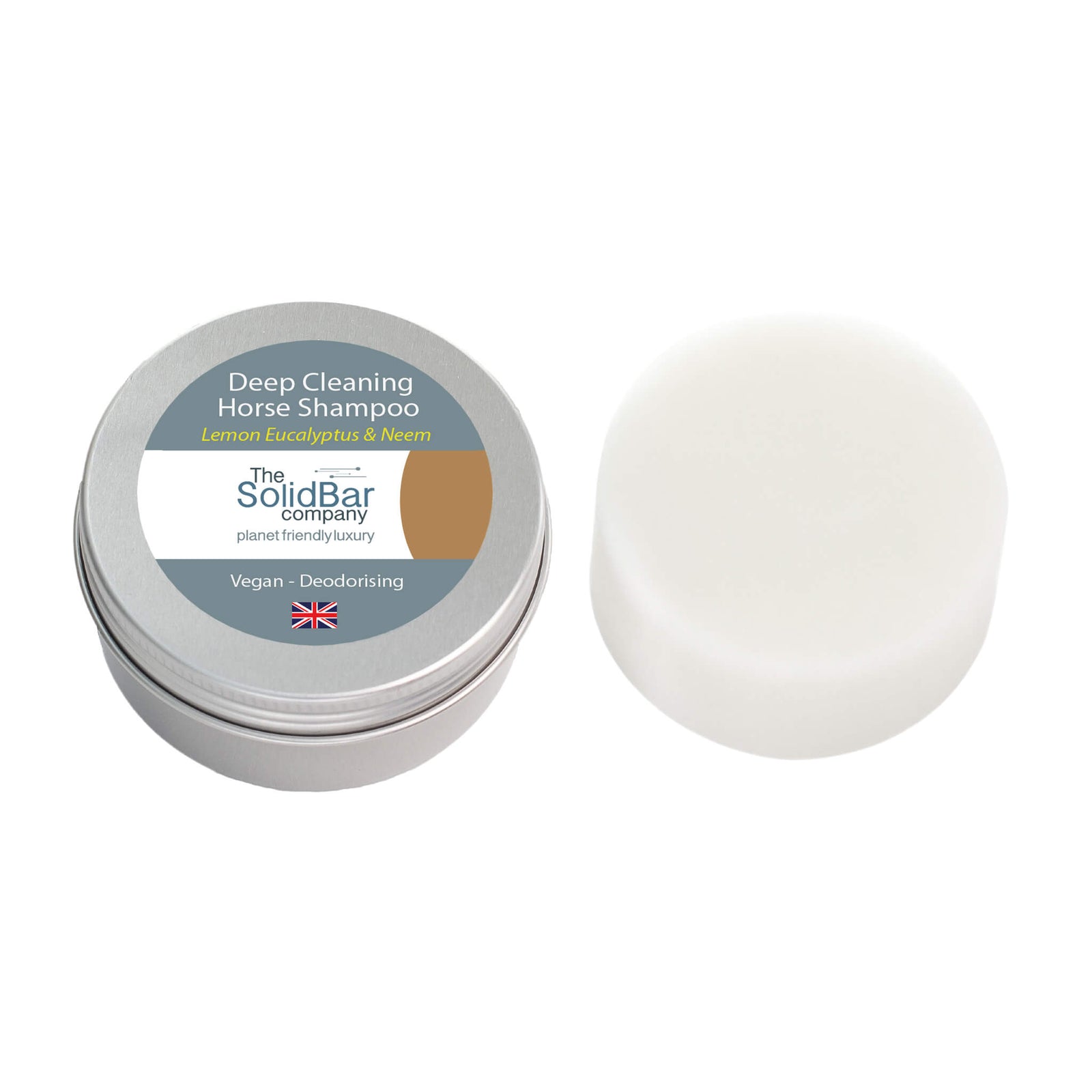 Deep Cleaning Horse Shampoo with lemon eucalyptus and neem with tin