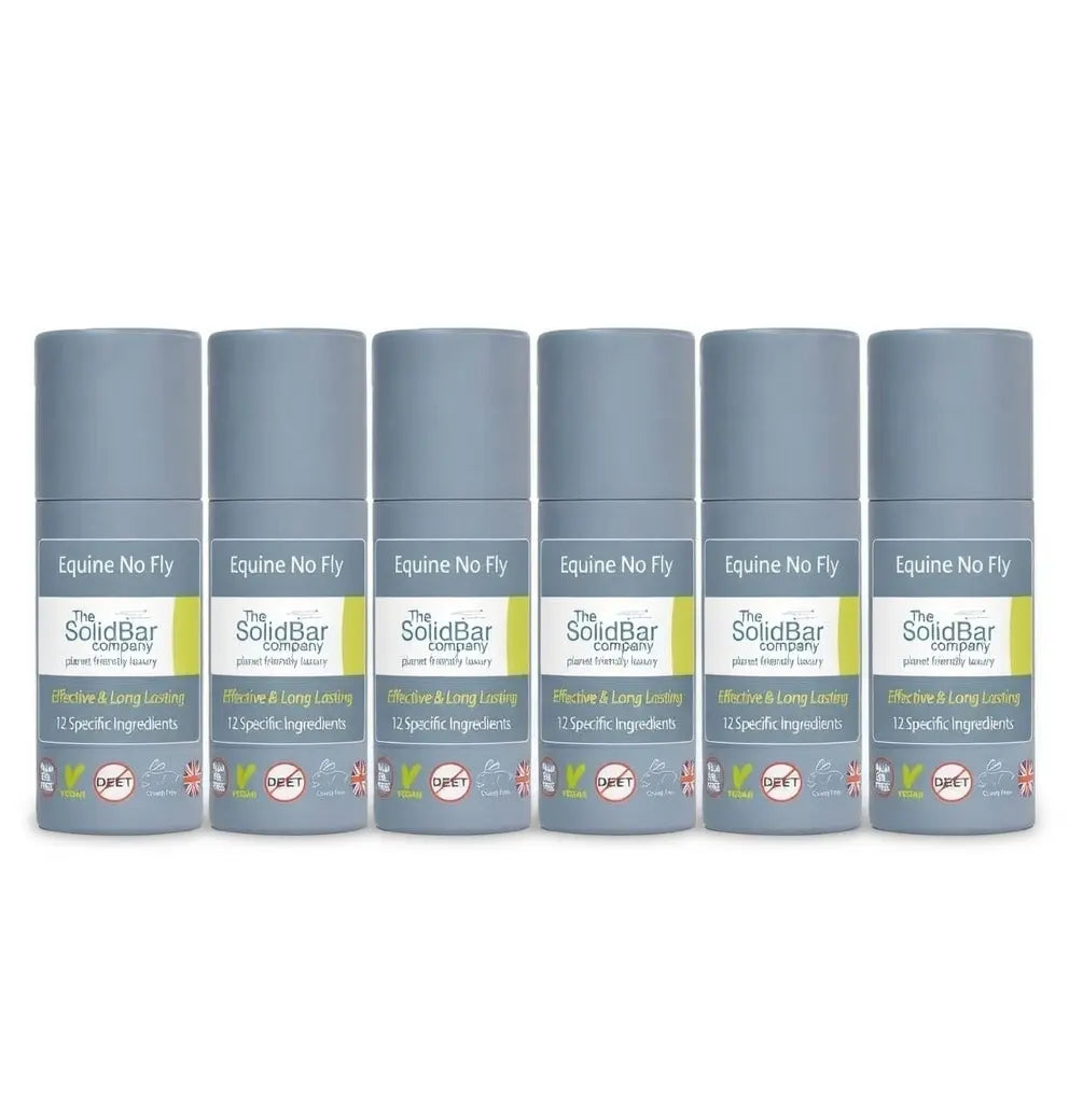 Equine No Fly - A Six Bundle — Pure Natural Horse Fly Repellent Bar - The Solid Bar Company