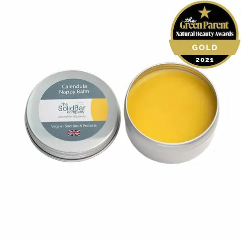 Gold award winning nappy balm UK - The Solid bar Company