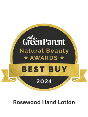 Rosewood Hand Lotion Green Parent Best Buy Award 2024