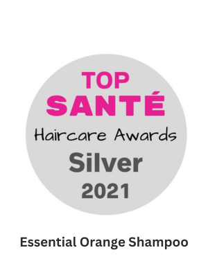 Top Sante Haircare Silver Award 2021 - Essential Orange Shampoo Bar at The Solid Bar Company