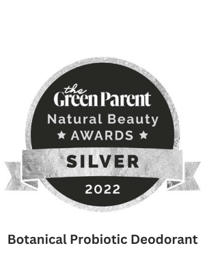 Botanical Probiotic Deodorant The Green Parent Natural Beauty Silver Award 2022