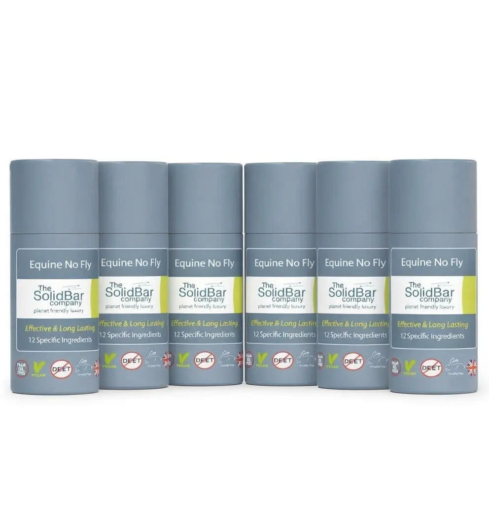 Equine No Fly - Bundle of Six — Natural Horse Fly Repellent Bar - The Solid Bar Company