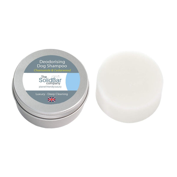 Natural Cedarwood Dog Shampoo Bar - Anti-Tick & Deodorising - The Solid Bar Company