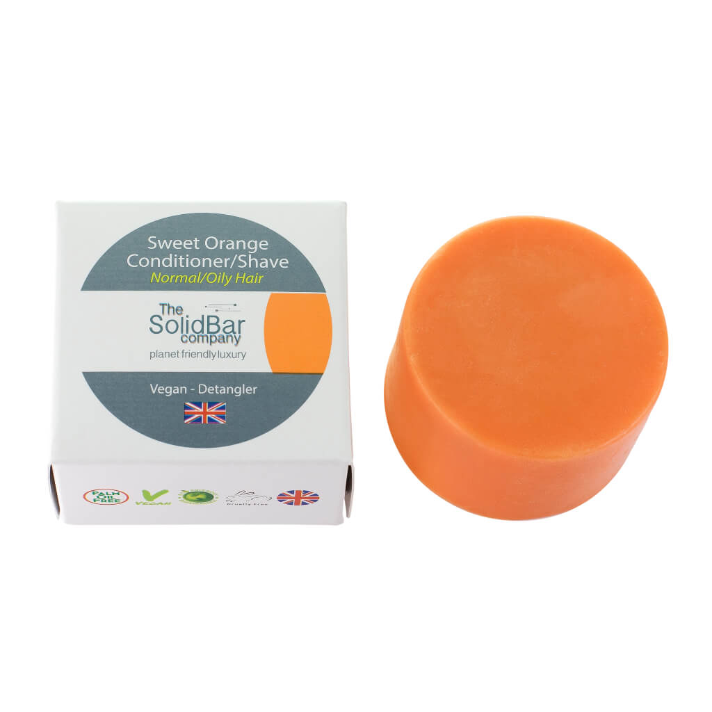 Essential Hair Conditioner Bar Orange Normal Oily