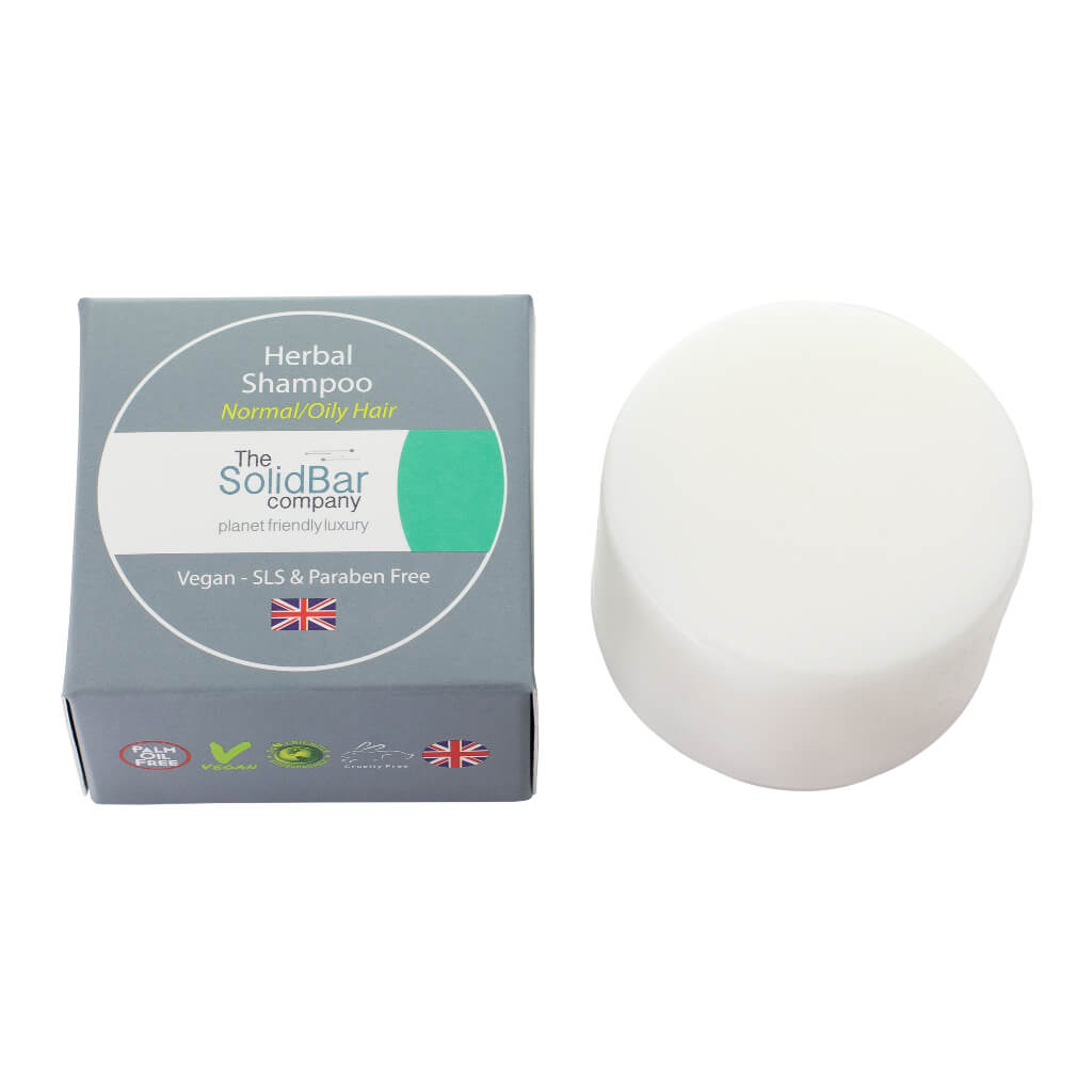 Luxury Herbal Normal oily shampoo in a box