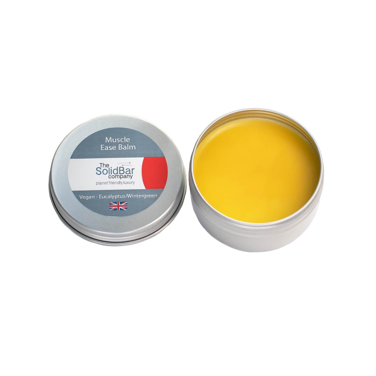 Muscle Ease Balm plus the new label